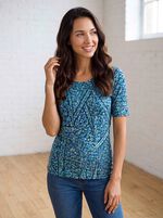 Shirt mit floralem Druck 